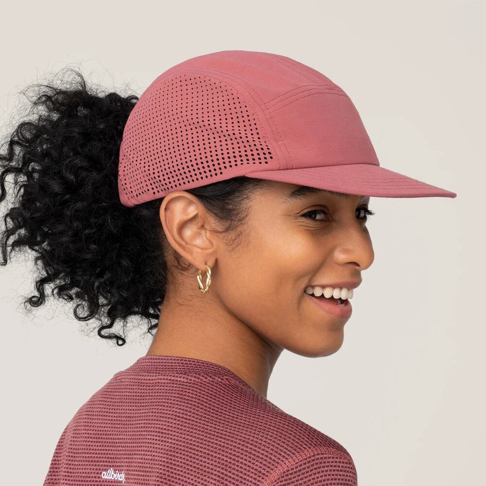 Allbirds Unisex Hazy Sienna Natural Run Wool Performance Lightweight Hat J13-15